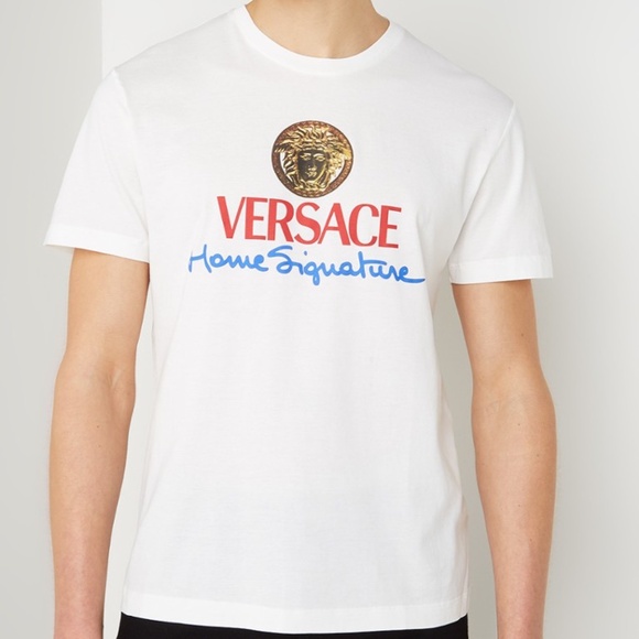 AUTHENTIC new VERSACE T-shrit from RUNWAY for Men XXL but fits like L or XL - Picture 2 of 14